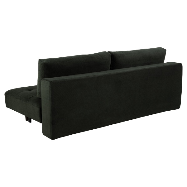 Sofa rozkładana Blain zielona - ACTONA